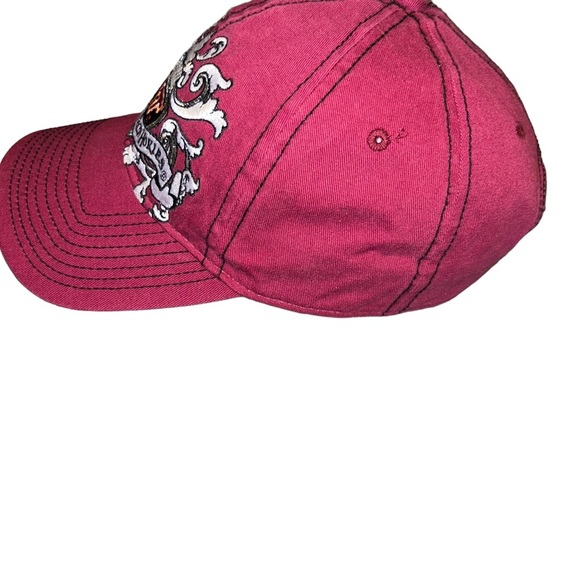 NCAA Virginia tech Hokies VT burgundy adjustable hat cap - Picture 2 of 4